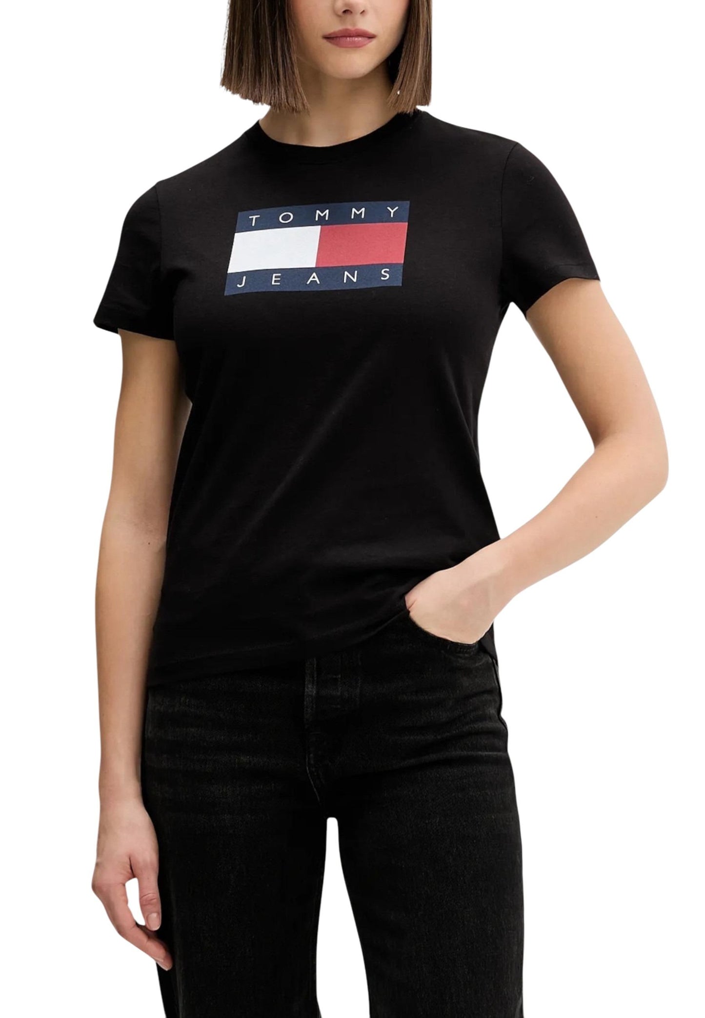 Tommy Hilfiger Jeans Stivali Donna Tommy Hilfiger Jeans DW0DW22562 black  black