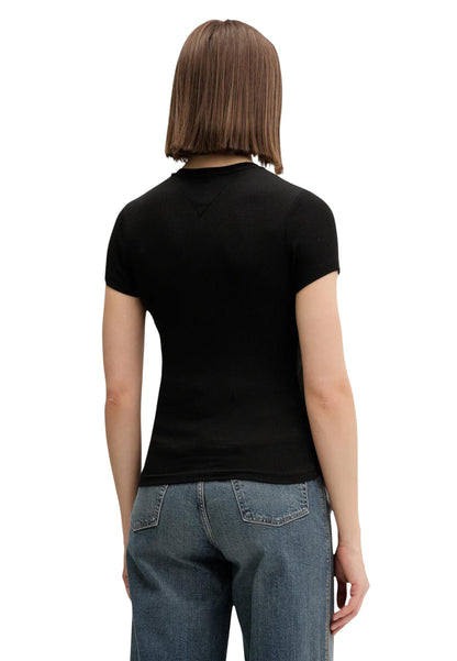 Tommy Hilfiger Jeans T-Shirt Donna Tommy Hilfiger Jeans DW0DW21838 black  black
