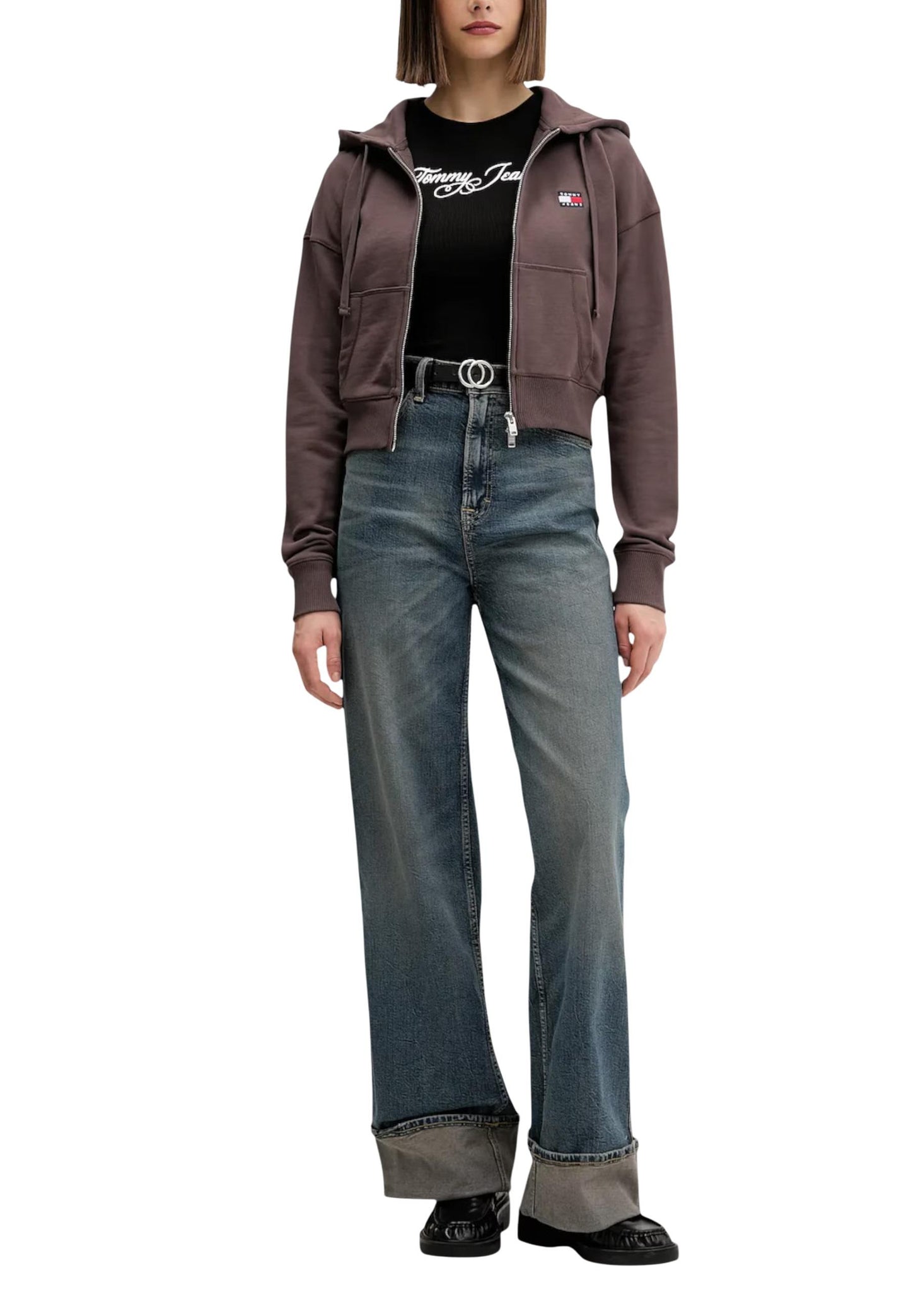 Tommy Hilfiger Jeans T-Shirt Donna Tommy Hilfiger Jeans DW0DW21838 black  black