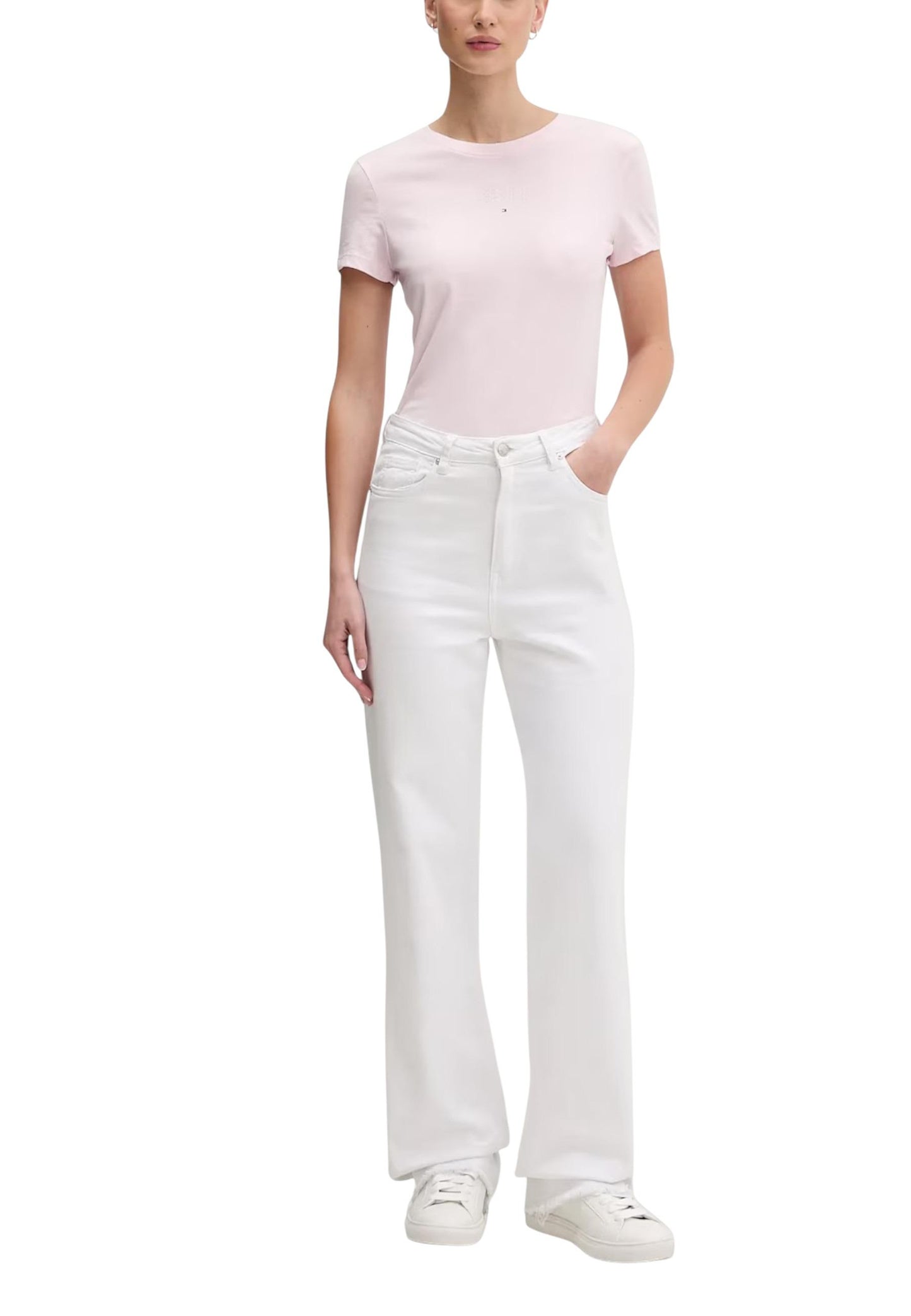Tommy Hilfiger Jeans T-Shirt Donna Tommy Hilfiger Jeans DW0DW21841 pink  pink