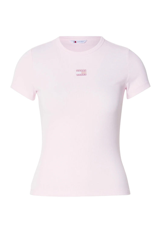 Tommy Hilfiger Jeans T-Shirt Donna Tommy Hilfiger Jeans DW0DW17881 pink  pink