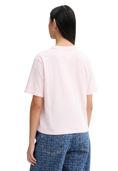 Tommy Hilfiger Jeans T-Shirt Donna Tommy Hilfiger Jeans DW0DW22202 pink  pink