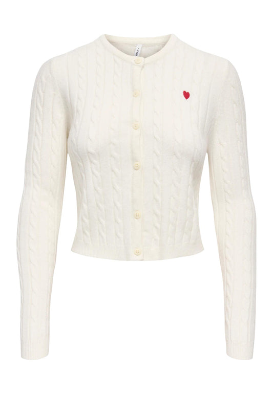 Only Cardigan Donna Only 15360594 white  white