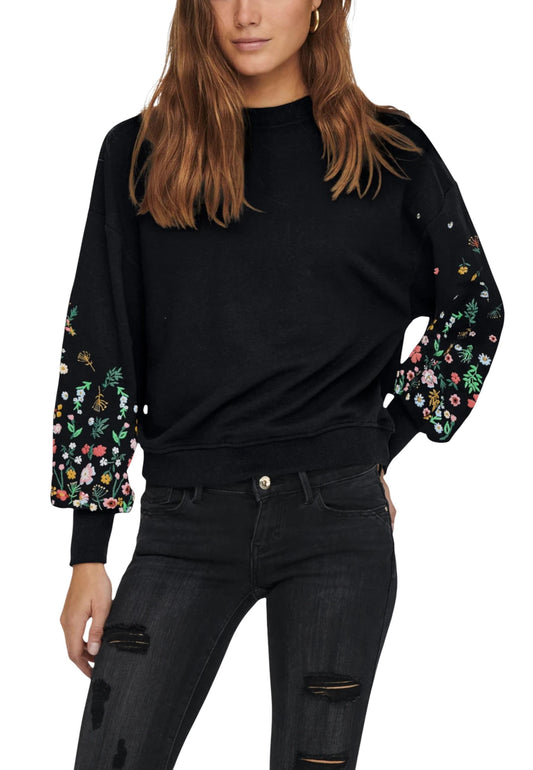 Only Felpa Donna Only 15216364 black  black