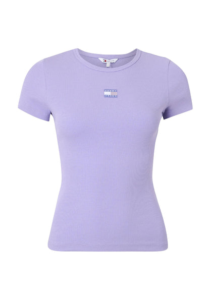 Tommy Hilfiger Jeans T-Shirt Donna Tommy Hilfiger Jeans DW0DW17881 liliac  liliac