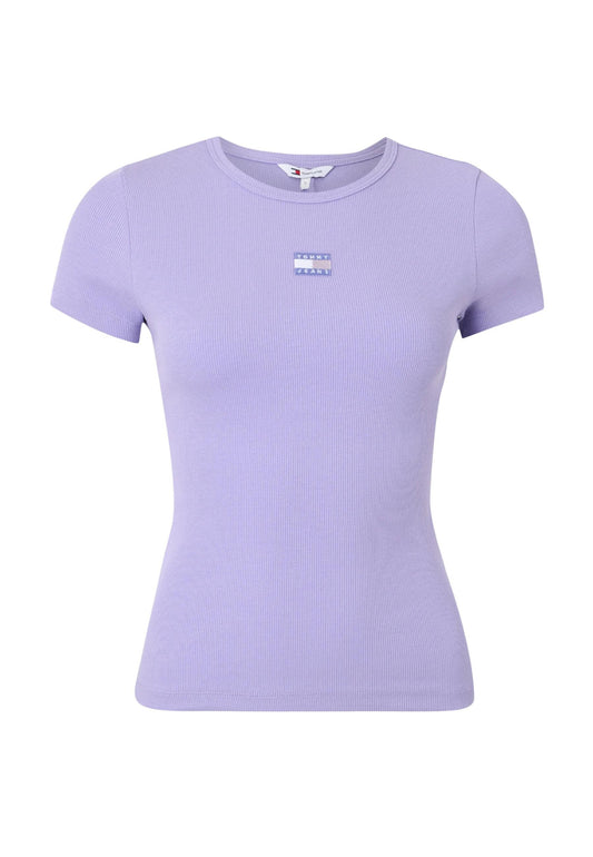 Tommy Hilfiger Jeans T-Shirt Donna Tommy Hilfiger Jeans DW0DW17881 liliac  liliac