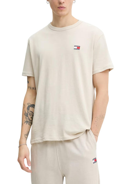 Tommy Hilfiger Jeans T-Shirt Uomo Tommy Hilfiger Jeans DM0DM22667 beige  beige