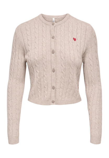 Only Cardigan Donna Only 15360594 beige  beige