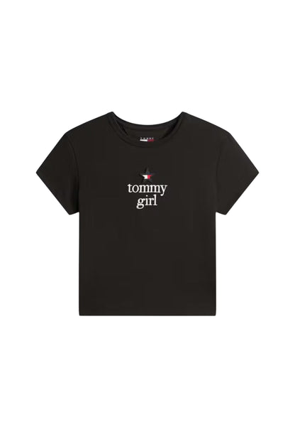 Tommy Hilfiger Jeans T-Shirt Donna Tommy Hilfiger Jeans DN0DN00094 black  black