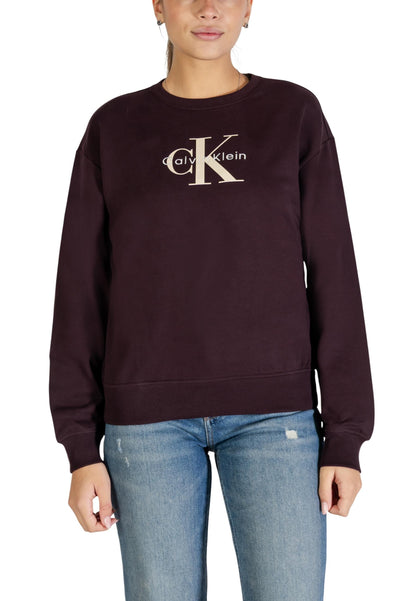 Calvin Klein Jeans Felpa Donna Calvin Klein Jeans LV047B234G brown  brown