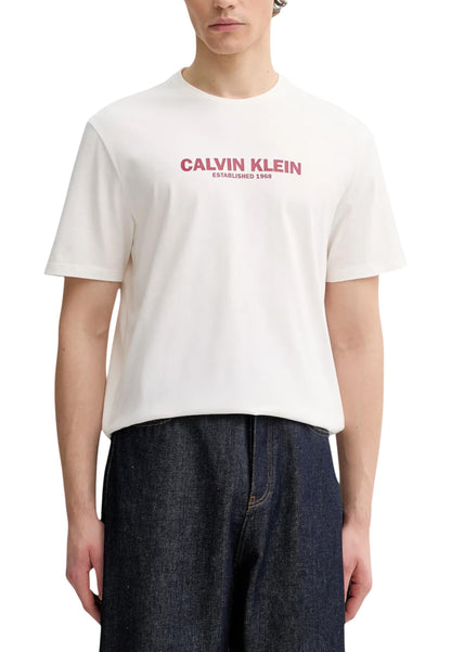Calvin Klein T-Shirt Uomo Calvin Klein LV04RE820G white  white