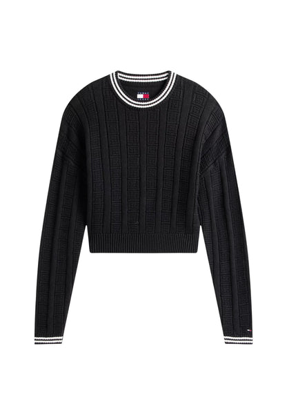 Tommy Hilfiger Jeans Maglia Donna Tommy Hilfiger Jeans DW0DW22025 black  black
