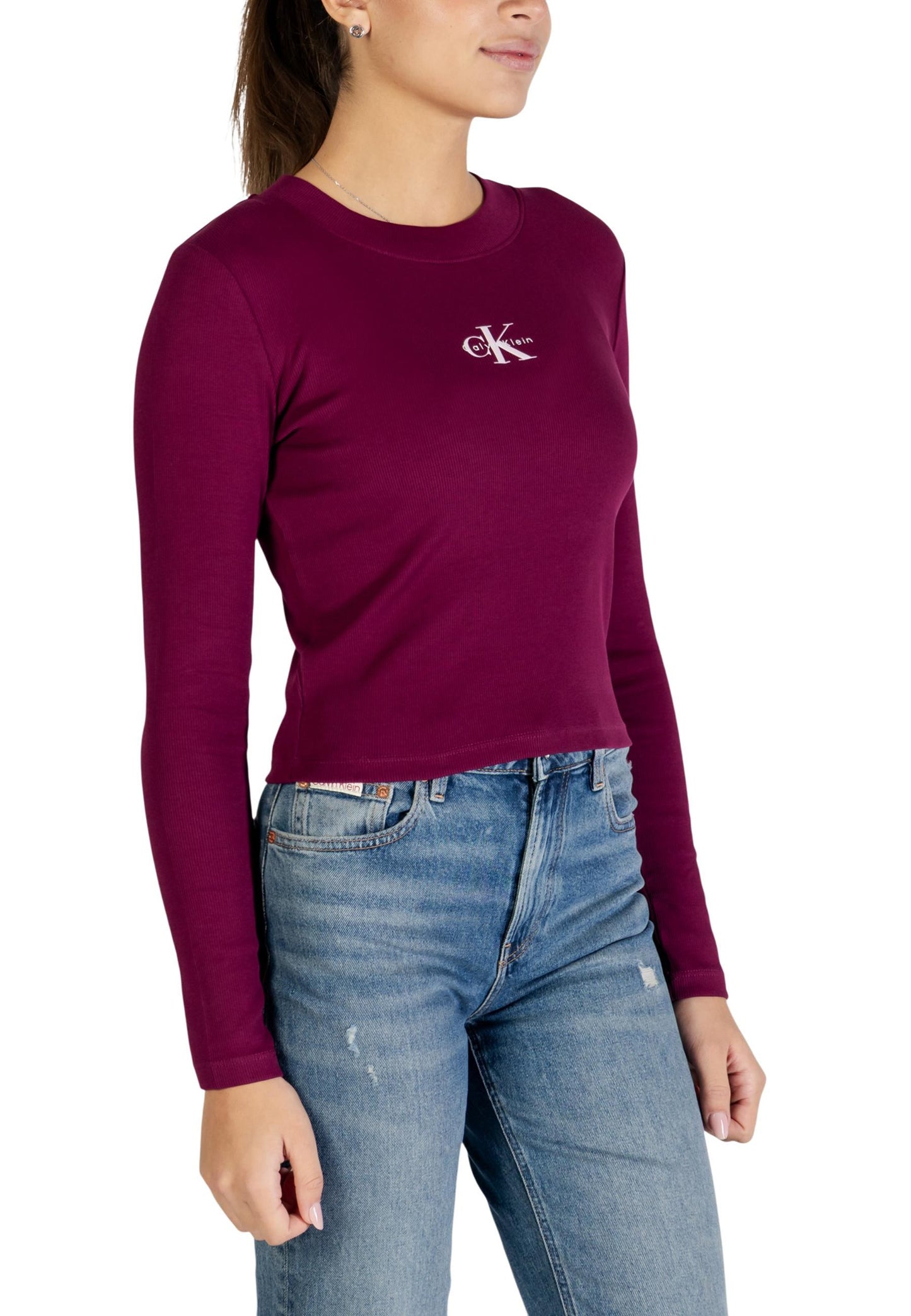 Calvin Klein Jeans Maglia Donna Calvin Klein Jeans LV047A803G bordeaux  bordeaux