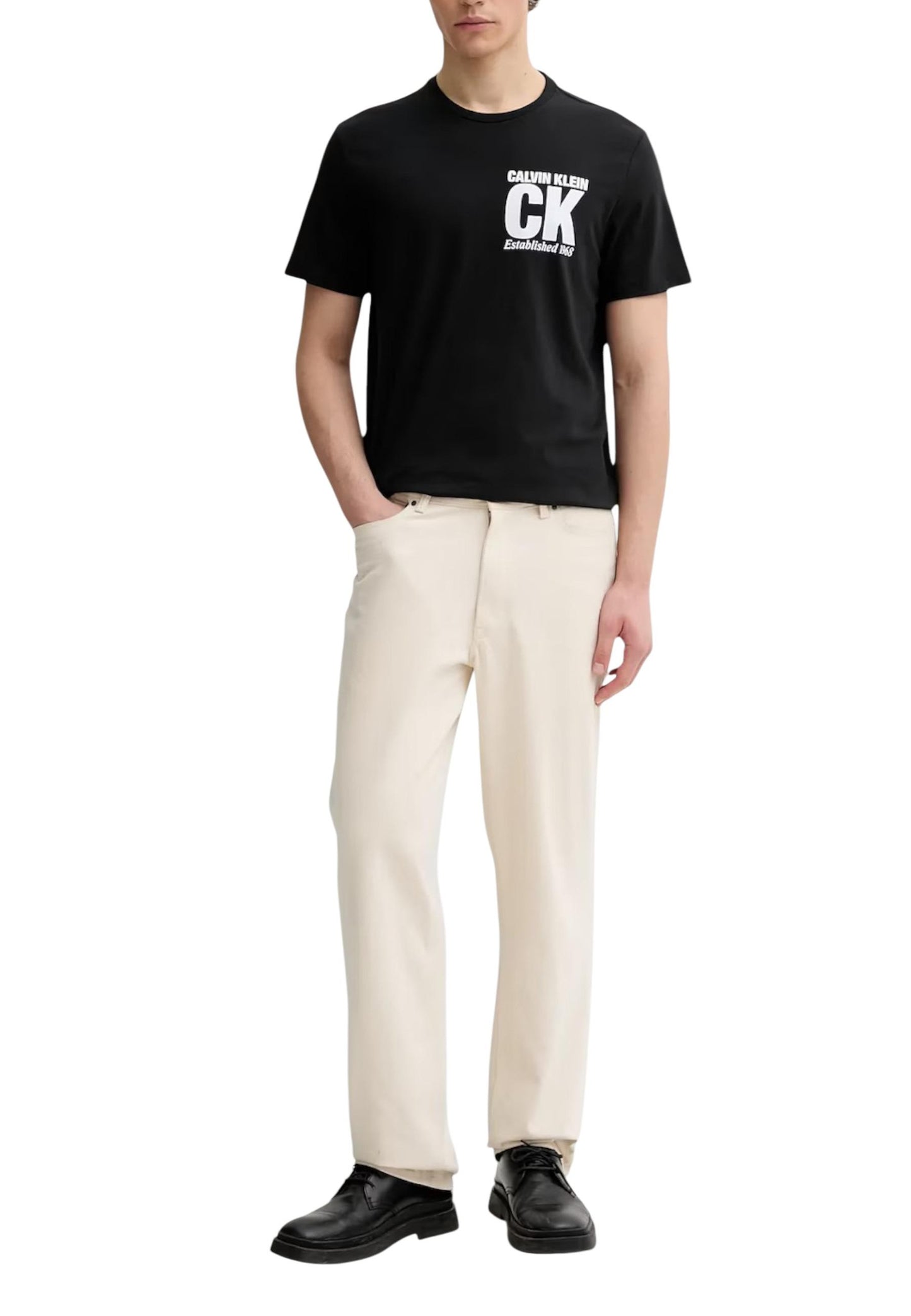 Calvin Klein T-Shirt Uomo Calvin Klein LV04RE819G black  black