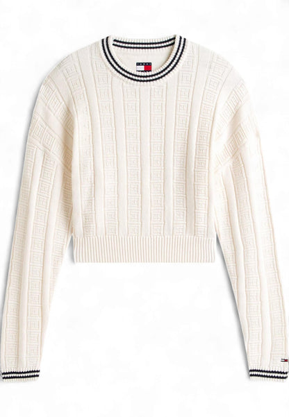 Tommy Hilfiger Jeans Maglia Donna Tommy Hilfiger Jeans DW0DW22025 white  white