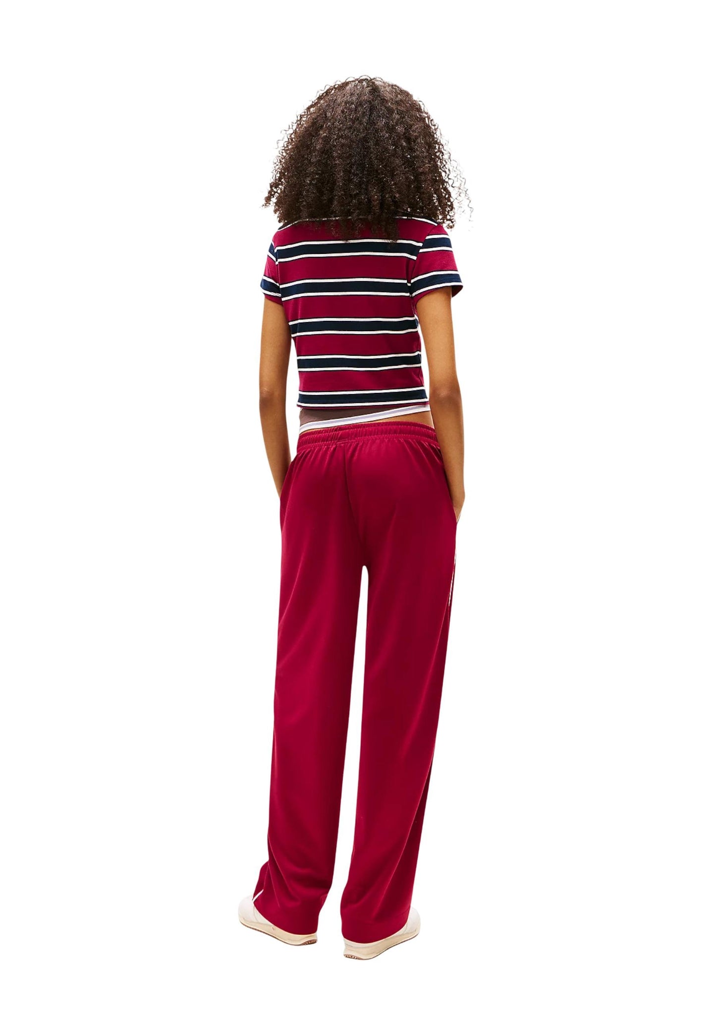 Tommy Hilfiger Jeans Pantaloni Donna Tommy Hilfiger Jeans DW0DW22633 bordeaux  bordeaux