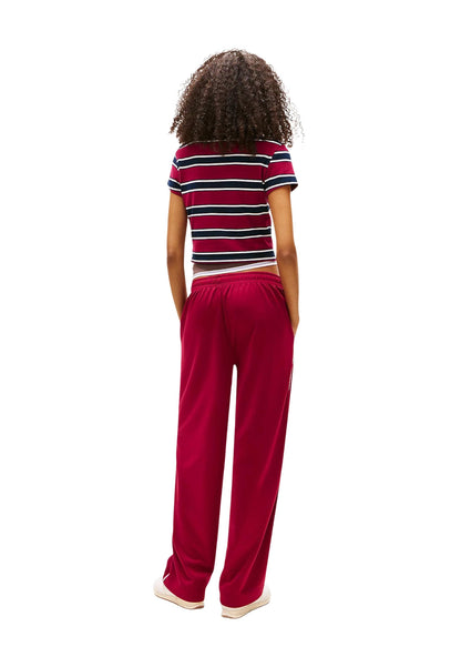 Tommy Hilfiger Jeans Pantaloni Donna Tommy Hilfiger Jeans DW0DW22633 bordeaux  bordeaux