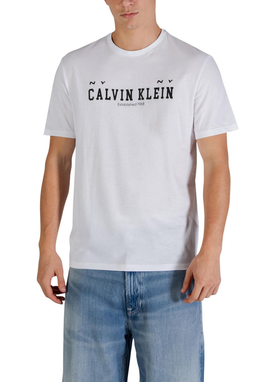 Calvin Klein Jeans T-Shirt Uomo Calvin Klein Jeans LV14RE817G white  white