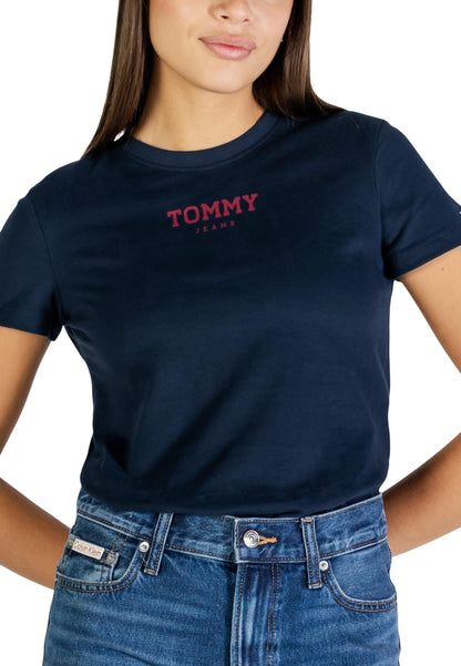 Tommy Hilfiger Jeans T-Shirt Donna Tommy Hilfiger Jeans DW0DW21842 blue  blue