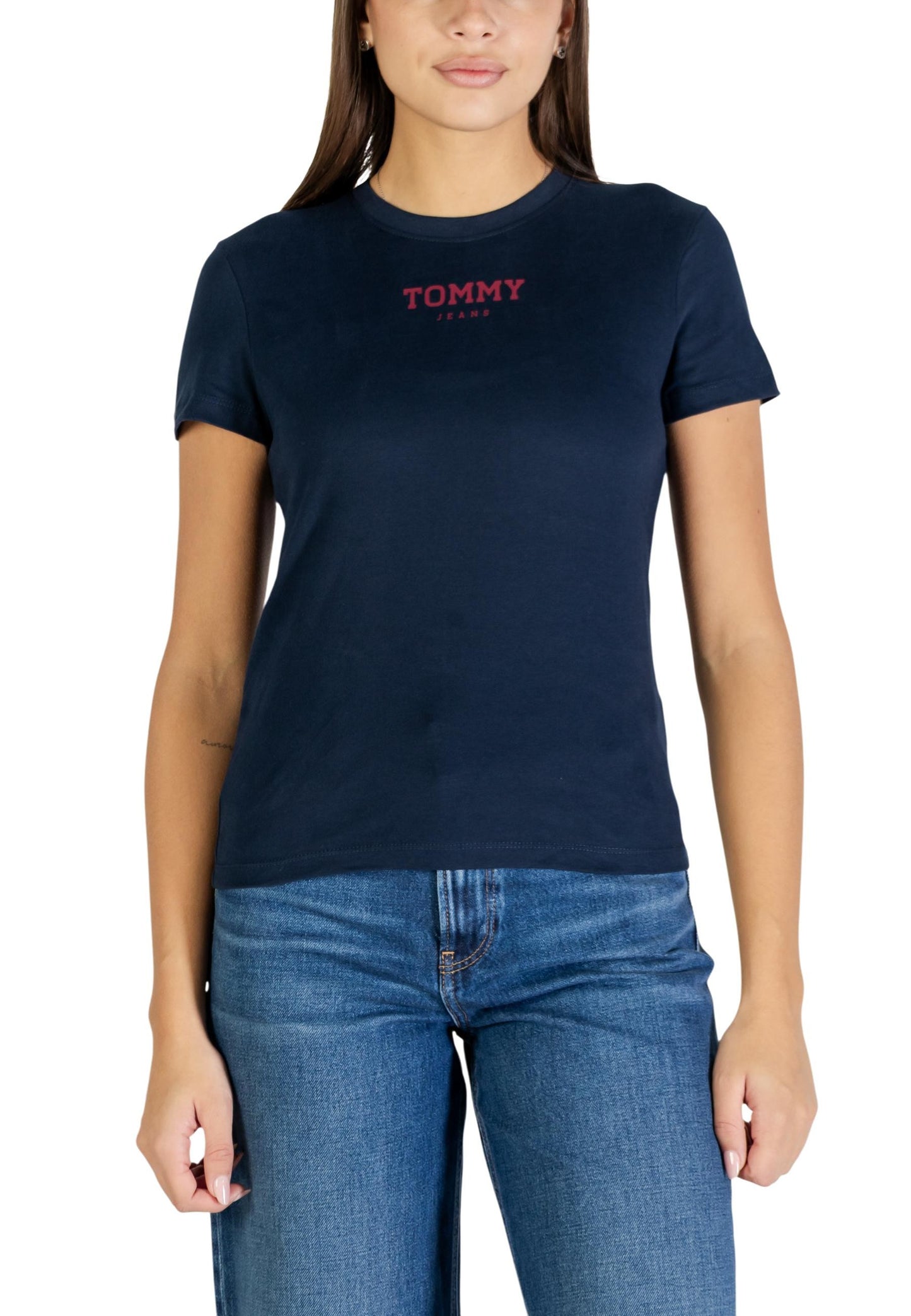 Tommy Hilfiger Jeans T-Shirt Donna Tommy Hilfiger Jeans DW0DW21842 blue  blue