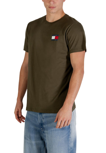 Tommy Hilfiger Jeans T-Shirt Uomo Tommy Hilfiger Jeans DM0DM20740 green  green