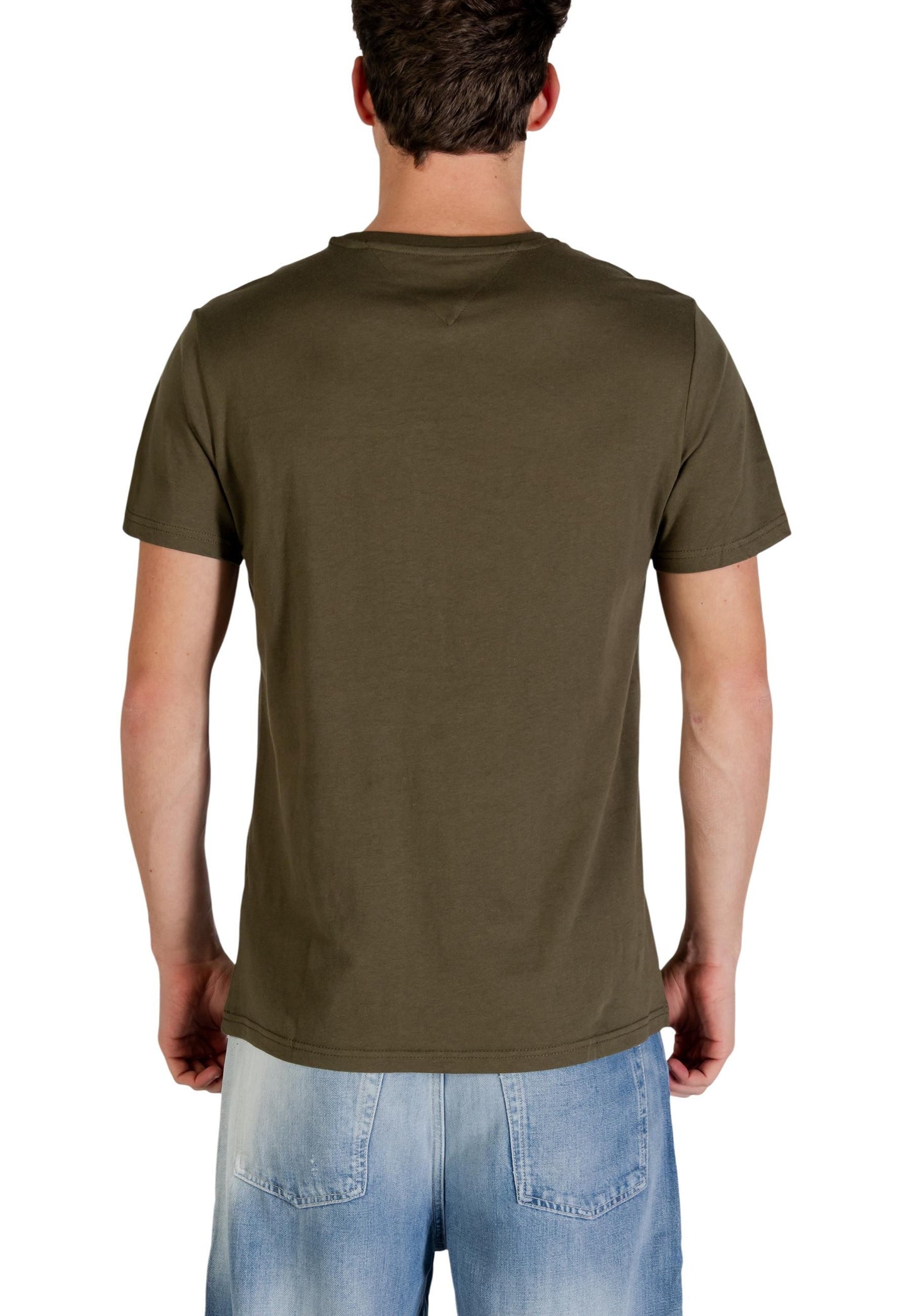 Tommy Hilfiger Jeans T-Shirt Uomo Tommy Hilfiger Jeans DM0DM20740 green  green