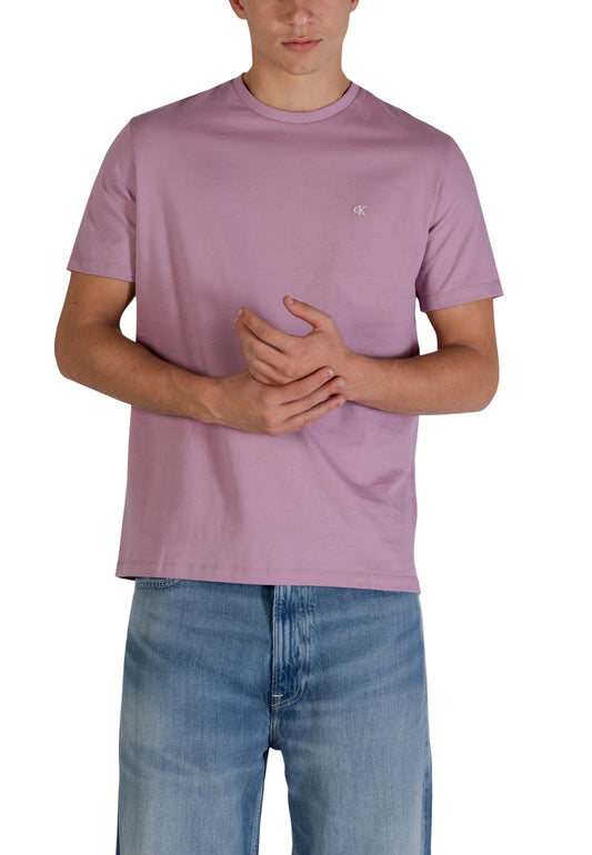 Calvin Klein Jeans T-Shirt Uomo Calvin Klein Jeans LV04RD254G pink  pink