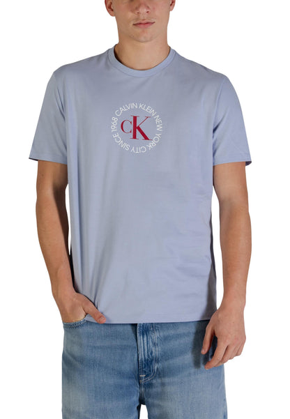 Calvin Klein Jeans T-Shirt Uomo Calvin Klein Jeans LV14RE816G light blue  light blue