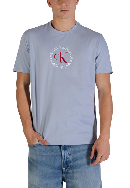 Calvin Klein Jeans T-Shirt Uomo Calvin Klein Jeans LV14RE816G light blue  light blue