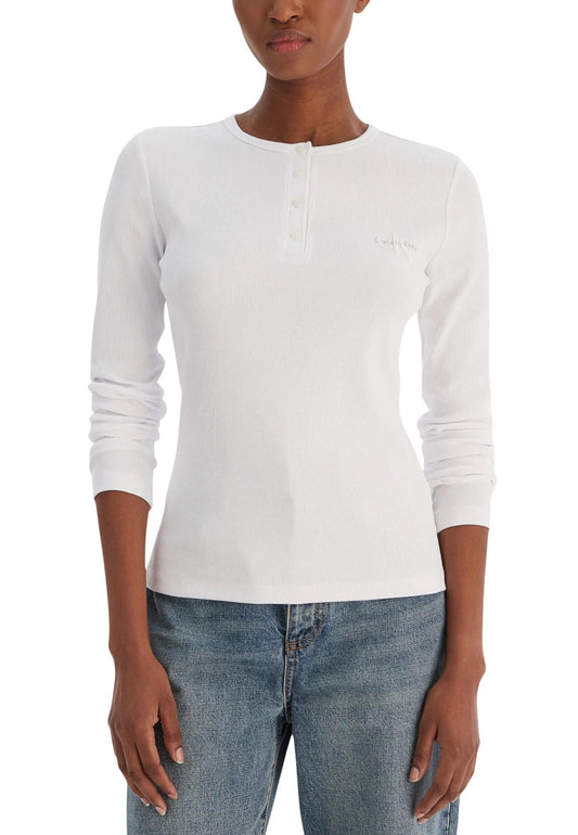 Calvin Klein Jeans Maglia Donna Calvin Klein Jeans LV047E201G white  white