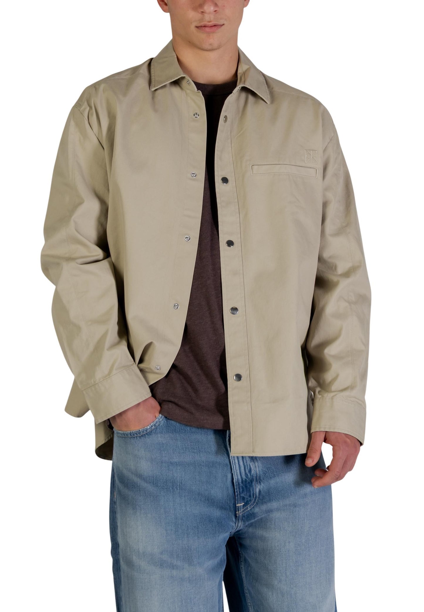Calvin Klein Jeans Giacca Uomo Calvin Klein Jeans LV04RE109G beige  beige