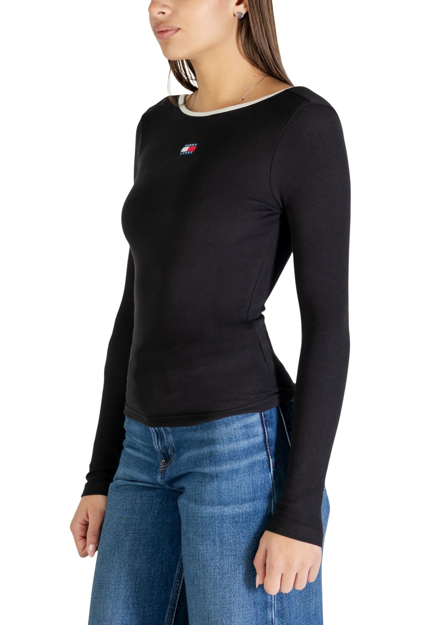 Tommy Hilfiger Jeans Maglia Donna Tommy Hilfiger Jeans DW0DW21839 black  black