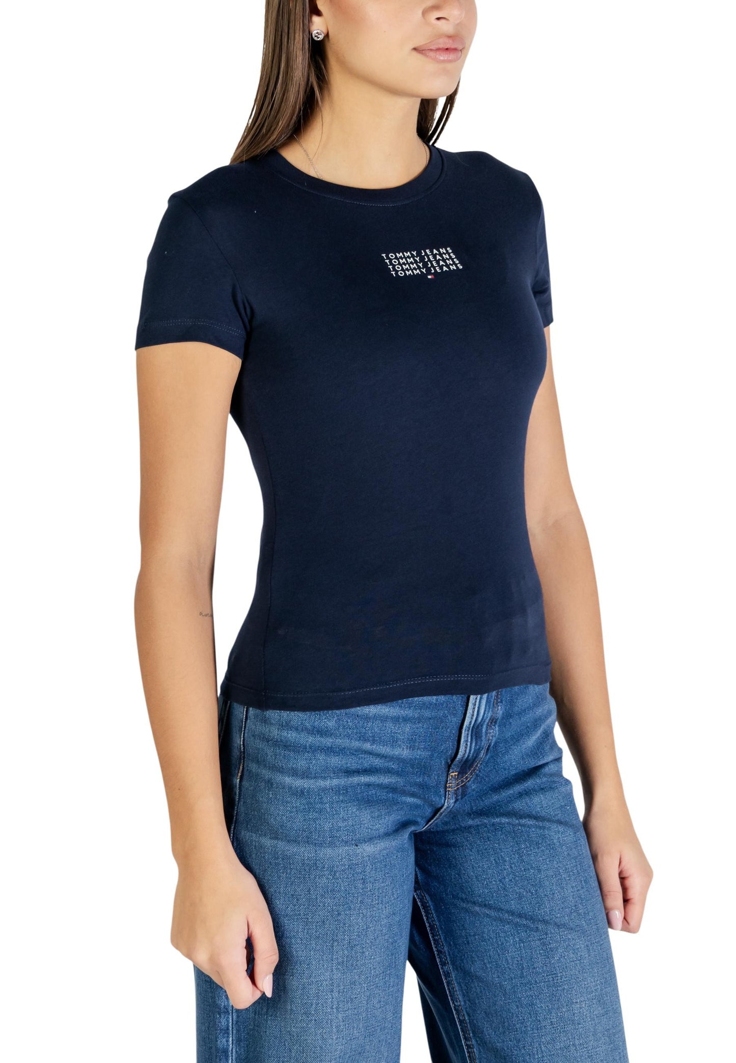 Tommy Hilfiger Jeans T-Shirt Donna Tommy Hilfiger Jeans DW0DW21841 blue  blue