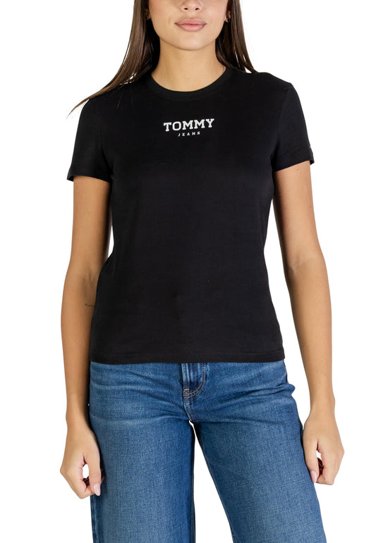 Tommy Hilfiger Jeans T-Shirt Donna Tommy Hilfiger Jeans DW0DW21842 black  black