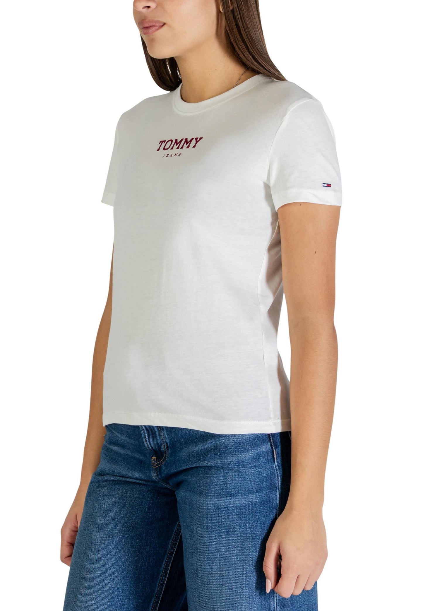 Tommy Hilfiger Jeans T-Shirt Donna Tommy Hilfiger Jeans DW0DW21842 white  white