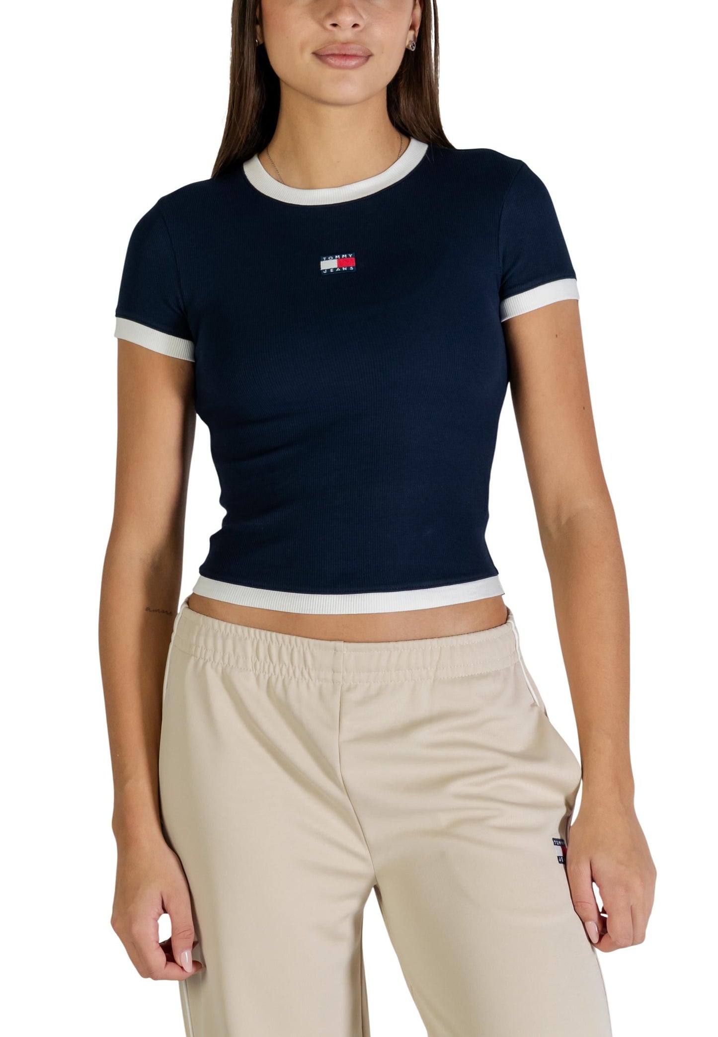 Tommy Hilfiger Jeans T-Shirt Donna Tommy Hilfiger Jeans DW0DW22575 blue  blue