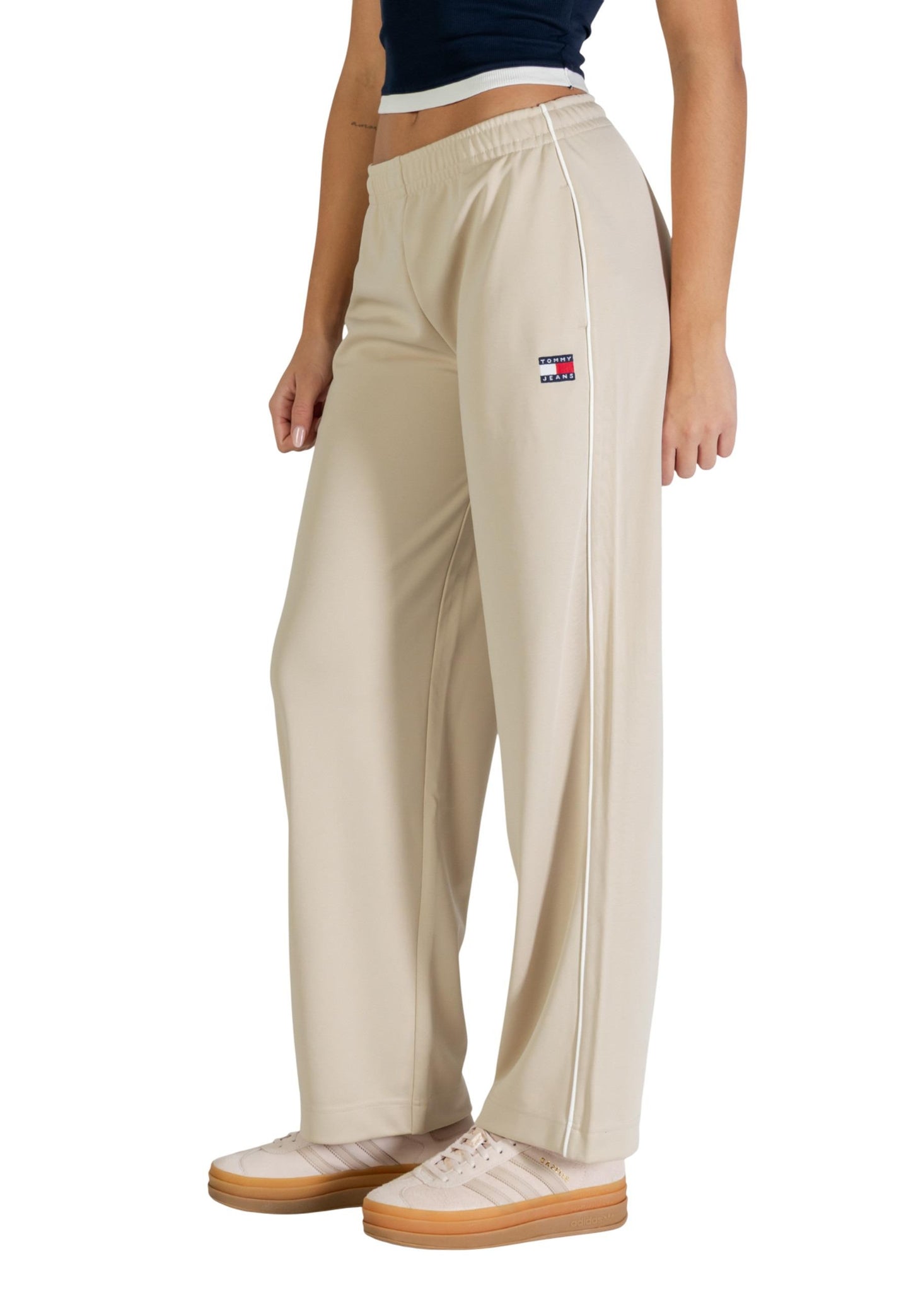 Tommy Hilfiger Jeans Pantaloni Donna Tommy Hilfiger Jeans DW0DW22633 beige  beige
