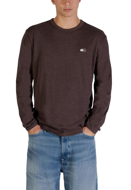 Tommy Hilfiger Jeans Maglia Uomo Tommy Hilfiger Jeans DM0DM22668 brown  brown