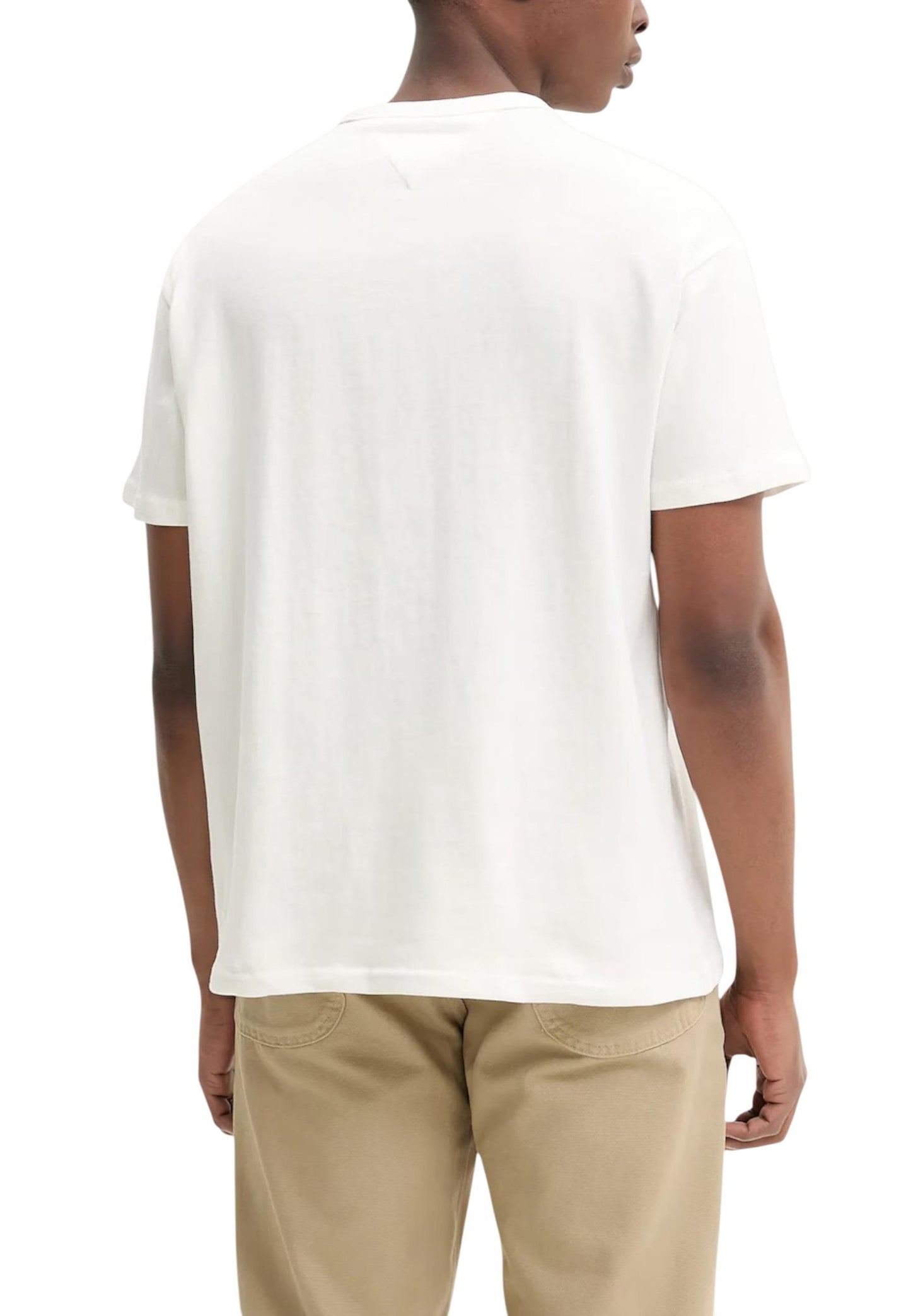 Tommy Hilfiger Jeans T-Shirt Uomo Tommy Hilfiger Jeans DM0DM21110 white  white