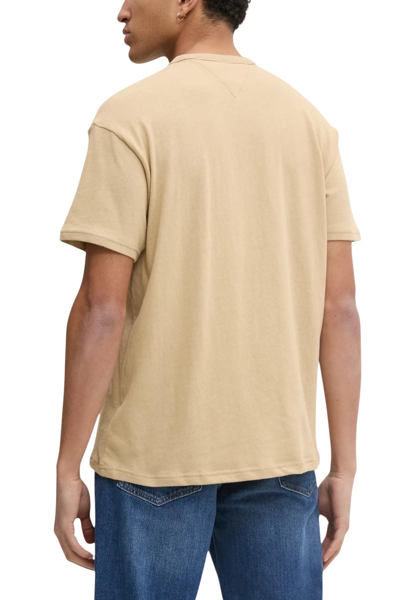 Tommy Hilfiger Jeans T-Shirt Uomo Tommy Hilfiger Jeans DM0DM21110 beige  beige