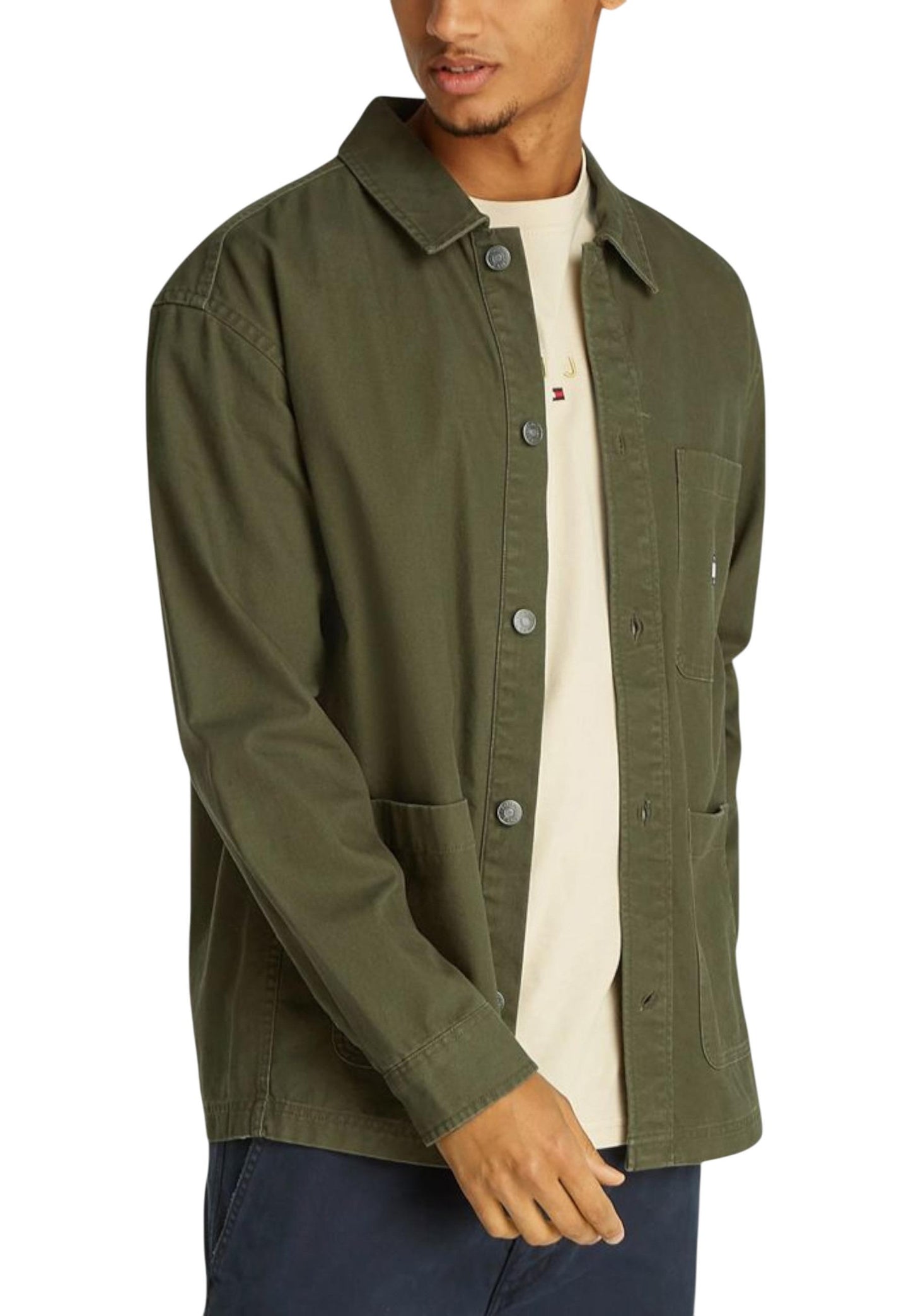 Tommy Hilfiger Jeans Giacca Uomo Tommy Hilfiger Jeans DM0DM20236 green  green