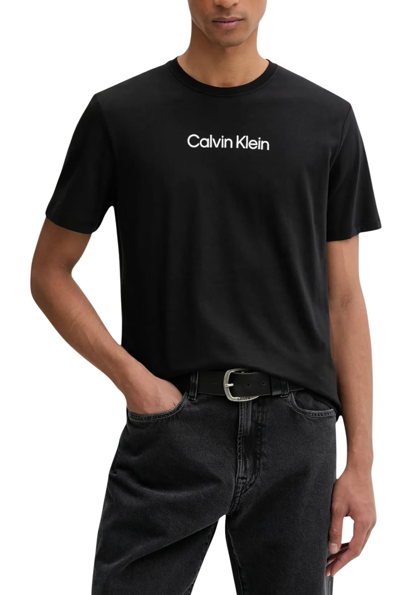 Calvin Klein T-Shirt Uomo Calvin Klein LV04LD230G black  black