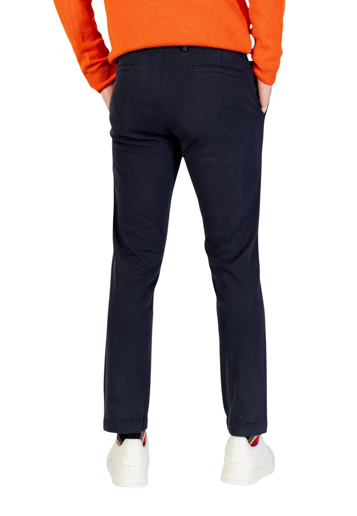 Borghese Pantaloni Uomo Borghese 5WPA01 11CO101 blue  blue
