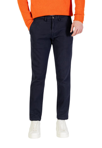 Borghese Pantaloni Uomo Borghese 5WPA01 11CO101 blue  blue