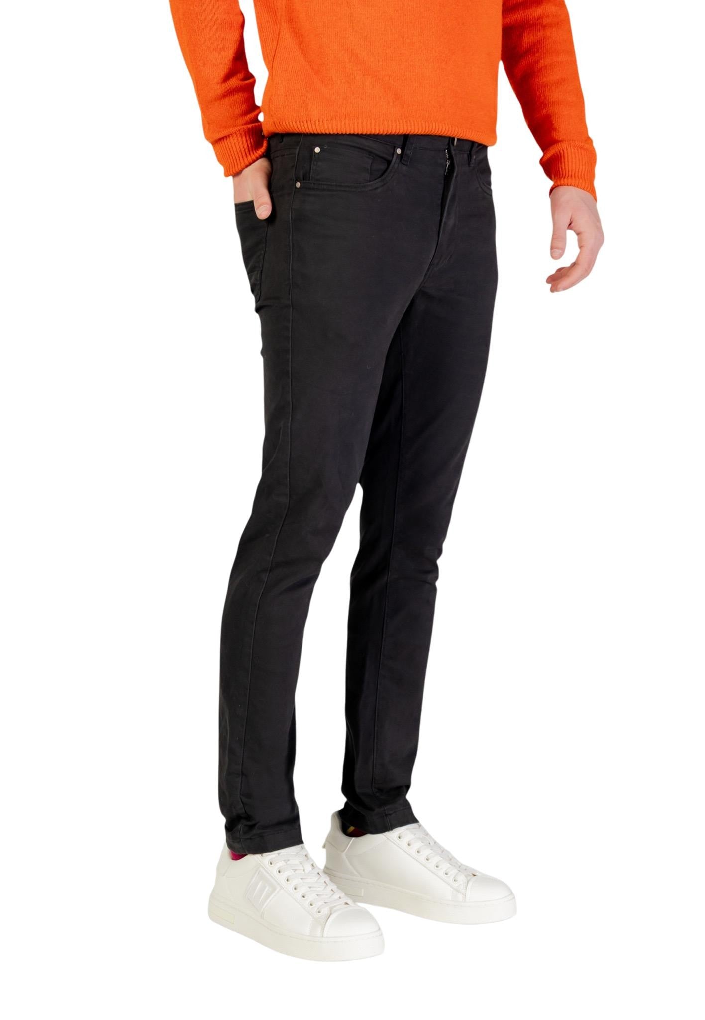Borghese Pantaloni Uomo Borghese 3WPAZ3 TW-31 grey  grey