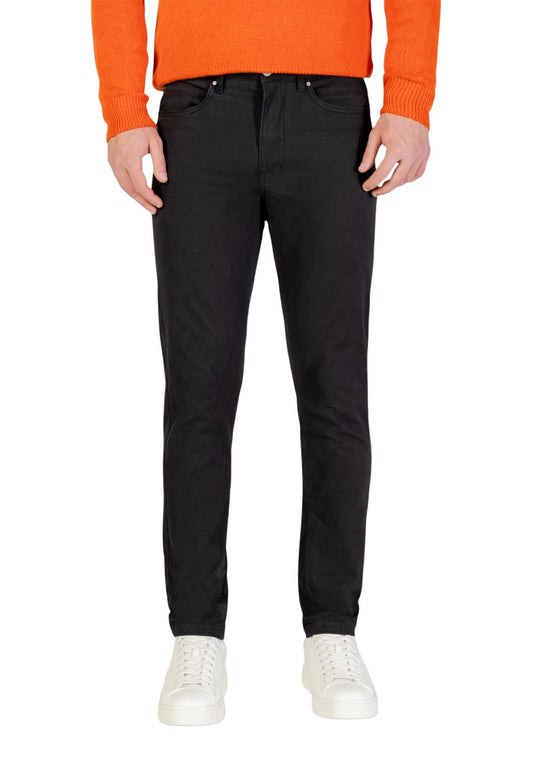 Borghese Pantaloni Uomo Borghese 3WPAZ3 TW-31 grey  grey