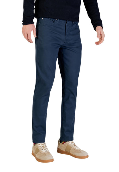 Borghese Pantaloni Uomo Borghese 3WPAZ3 TW-31 blue  blue
