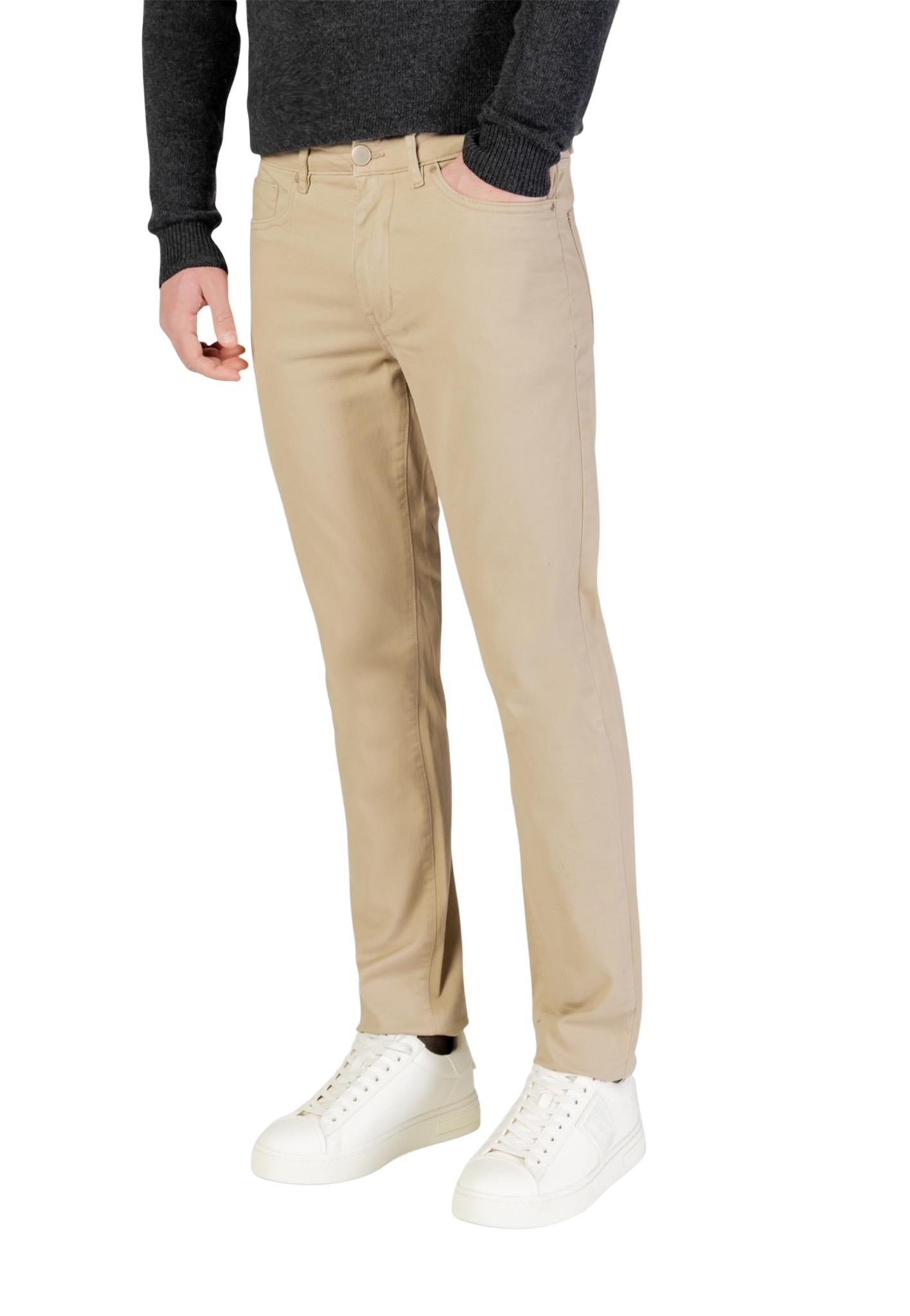 Borghese Pantaloni Uomo Borghese 3WPAZ3 TW-31 beige  beige