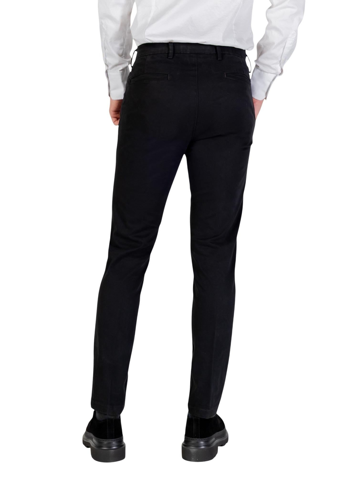 Borghese Pantaloni Uomo Borghese 5WPA01 07CO126M black  black