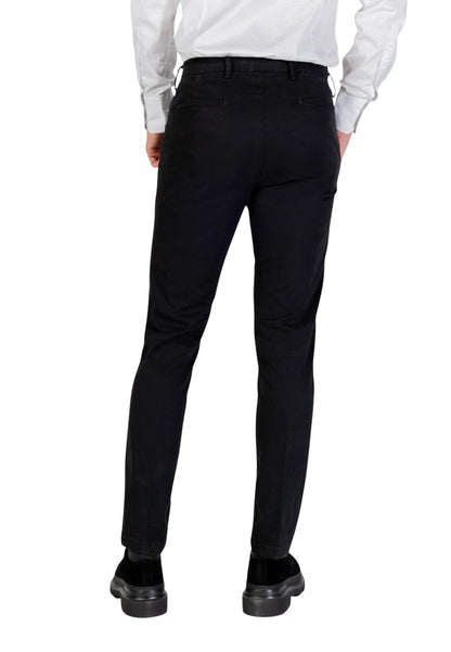 Borghese Pantaloni Uomo Borghese 5WPA01 07CO126M black  black